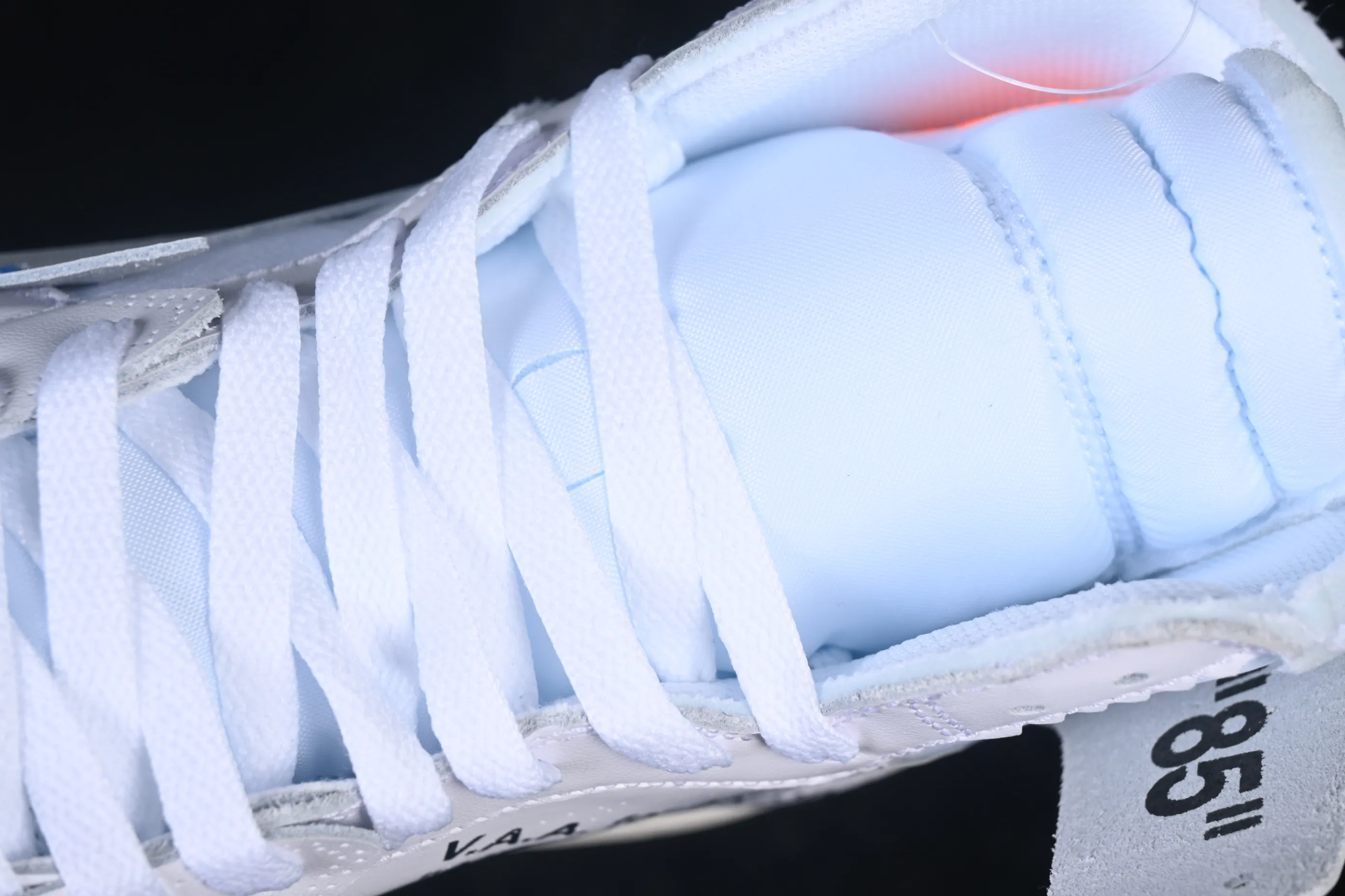 All categories Air Jordan Jordan series basketball shoes Air Jordan 1 High OG version Off White x Air Jordan OW AJ1 Joe 1 joint white high-top basketball shoes AA3834-100